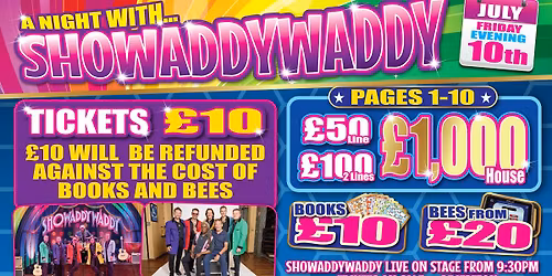 A night with Showaddywaddy 