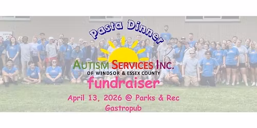 ASI Pasta Dinner Fundraiser