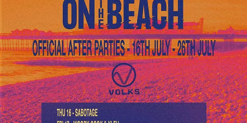 On the Beach Official Afterparty - Woody Cook & Kleu