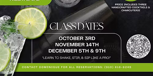 Holiday Cocktail Making Class