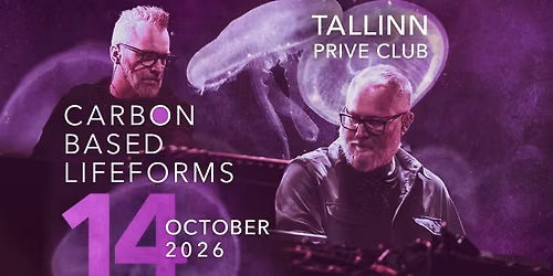 Carbon Based Lifeforms- Tallinn -14.10.26- Prive Club