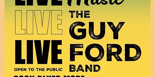 Guy Ford Band In The VFW Bunker To Support MA DAV