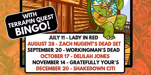 SHAKEDOWN CITI - TERRAPIN QUEST BINGO NIGHT - Flour City Station 