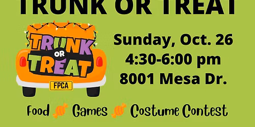 Trunk or Treat