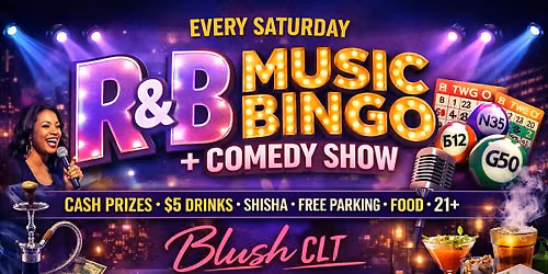 R&B Music Bingo + Comedy Show