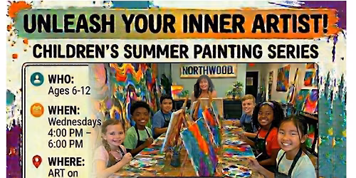 CHILDREN\u2019S SUMMER ART CLASSES 6 weeks ! 