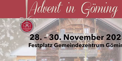 \ud83c\udf84 Adventmarkt G\u00f6ming 2025 - Kunst, Musik & Genuss f\u00fcr die ganze Familie