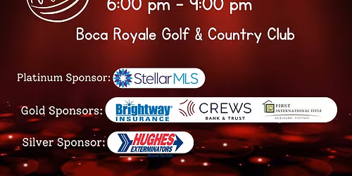 2025 Installation & Awards Banquet at Boca Royale Golf & Country Club