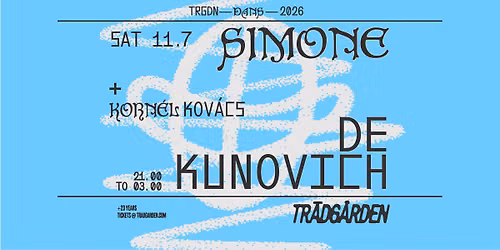 DANCE NIGHTS: Simone de Kunovich