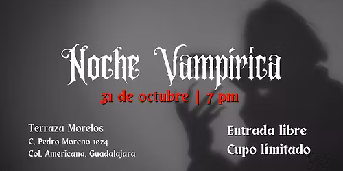 Noche Vamp\u00edrica: libros, arte y sensualidad