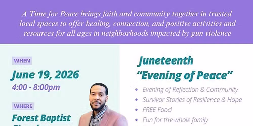 Juneteenth Evening of Peace