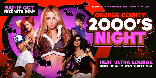 2000s PARTY @ HEAT ULTRA LOUNGE OC
