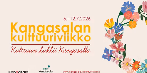 Kangasalan kulttuuriviikko 6.\u201312.7.2026