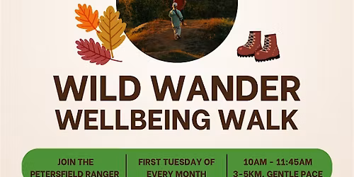 Wild Wander Wellbeing Walk with the Petersfield Ranger