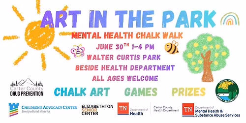 Art in the Park: Mental Health Chalk Walk