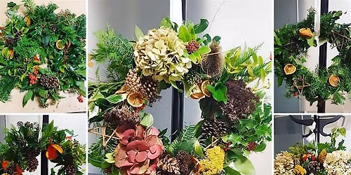 Foraged Festive Wreaths