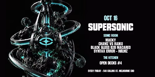 SUPERSONIC FRIDAYS 016