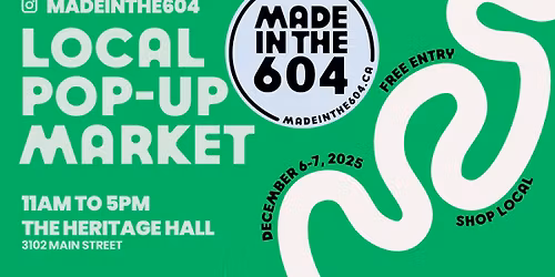 Winter Pop-Up Market - hosted by Madeinthe604