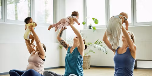 Baby and Me Yoga at the YMCA Bethesda-Chevy Chase