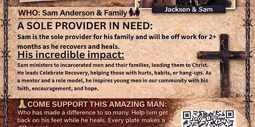 Sam Anderson Fundraiser
