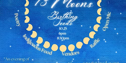 13 Moons Native Poetry Night