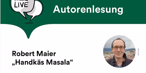 Lesung mit Robert Maier 