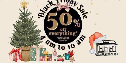 Black Friday Shopping Specials!