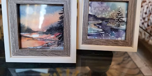 Watercolor Workshop: Mini Landscapes