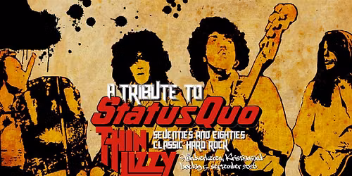 Konsert: A Tribute to Thin Lizzy & Status Quo