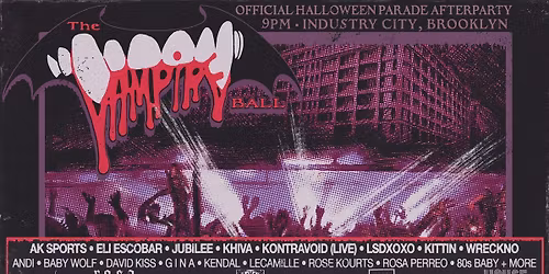 THE VAMPIRE BALL: HALLOWEEN RAVE