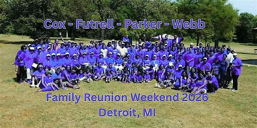 Cox-Futrell-Parker-Webb Family Reunion 2026