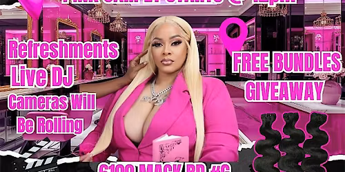 BADDIES R US BEAUTY BAR OFFICAL GRAND OPENING