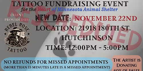 Furever Inked-Tattoo Fundraiser