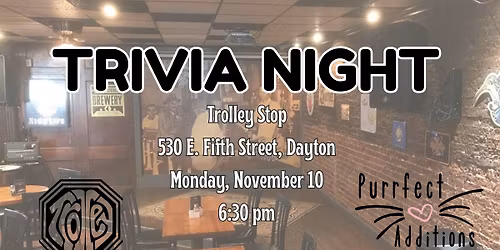 Trivia Night at Trolley!