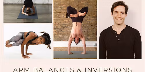 Arm Balances & Inversion Workshop with Geoff Knox