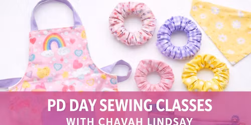 SOLD OUT Kids PD Day Sewing Class