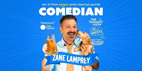 Comedian ZANE LAMPREY in Richmond, VA