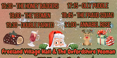 YEOMAS - Freeland's Christmas Charity Music Festival - Sunday, 21st December 2025