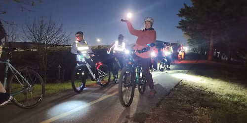 March 2026 Snow Crust Full Moon Bike Ride