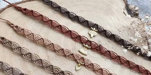 Schmuck-Workshop: Armband, Fu\u00dfband, Kette mit Wellenmuster