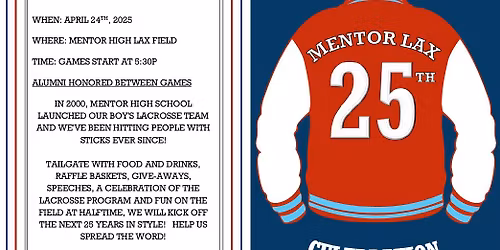 Lax Alumni 25th Anniversary Celebration