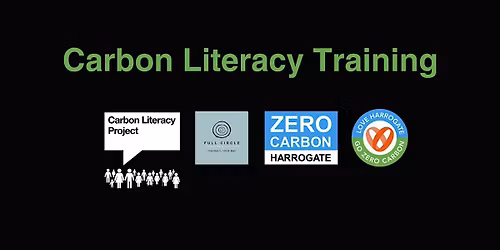 Carbon Literacy Training in Harrogate | In-person