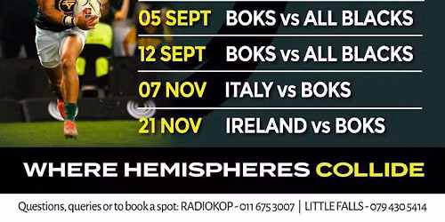 BOKS vs ALL BLACKS