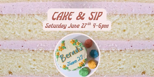 Cake Paint & Sip