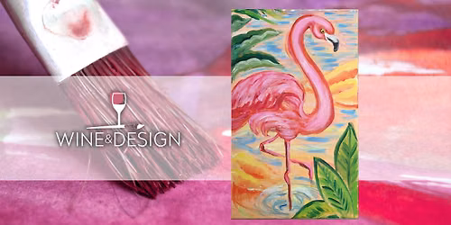 Paint & Sip: | Retro Flamingo