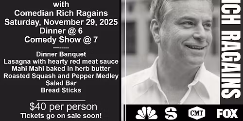 Dinner & A (Comedy) Show!