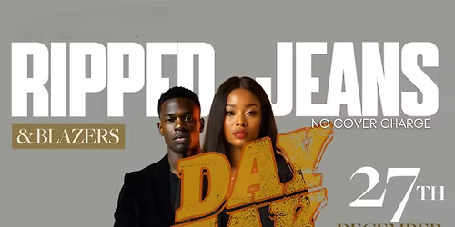 RIPPED JEANS & BLAZER DAYBREAK