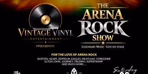The Arena Rock Show - LEGENDARY MUSIC \u2013 LIVE ON STAGE