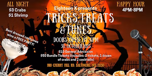Tricks, Treats & Tunes Halloween Party