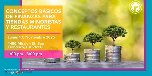 Conceptos b\u00e1sicos de Finanzas para Tiendas Minoristas y Restaurantes